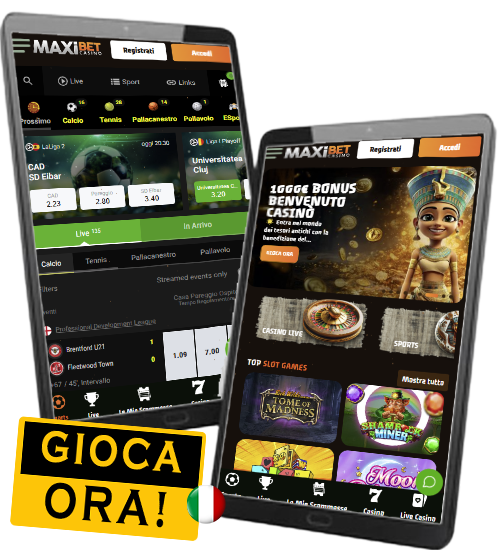 MaxiBet Casino: Un Casinò Mobili Ricco di Funzionalità e Bonus