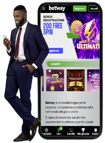 Dispositivi Mobili Su BetWay Casino