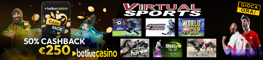 I Migliori Casinò Di Sport Virtuali 9 virtual sports at betlive Casino