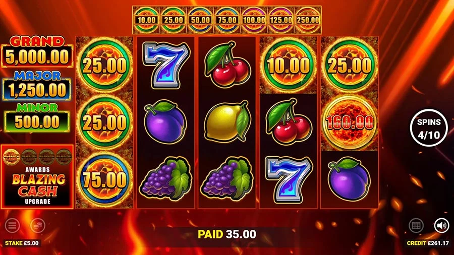 Recensione Di Blazing Cash 4 Recensione Di Blazing Cash