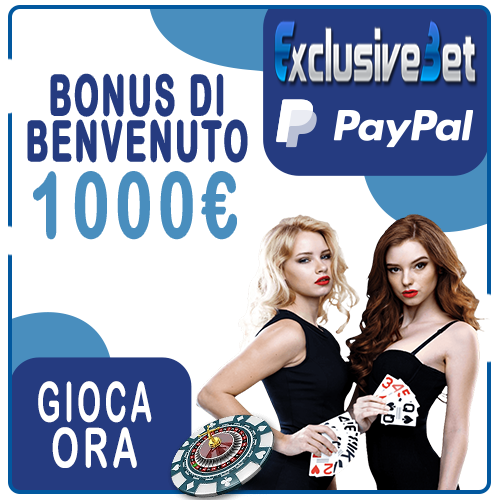 Tutti I Migliori Casino Non AAMS 19 Migliori Casinò Paypal ExclusiveBet