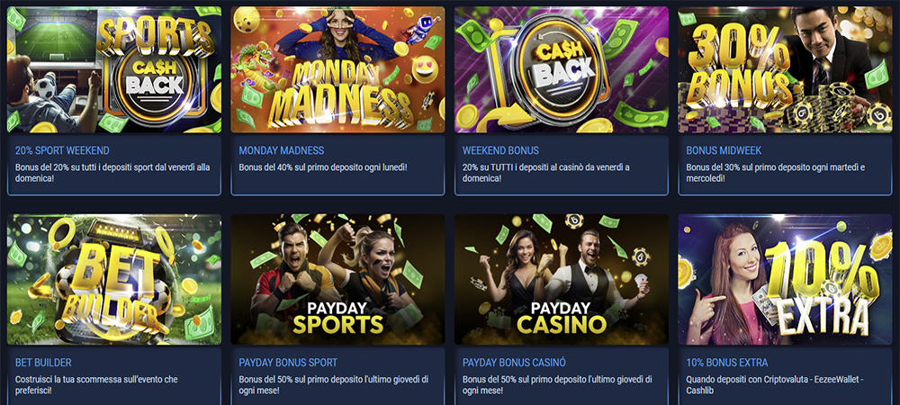 Bonus Di Benvenuto E Promozioni Di BetLive Casino