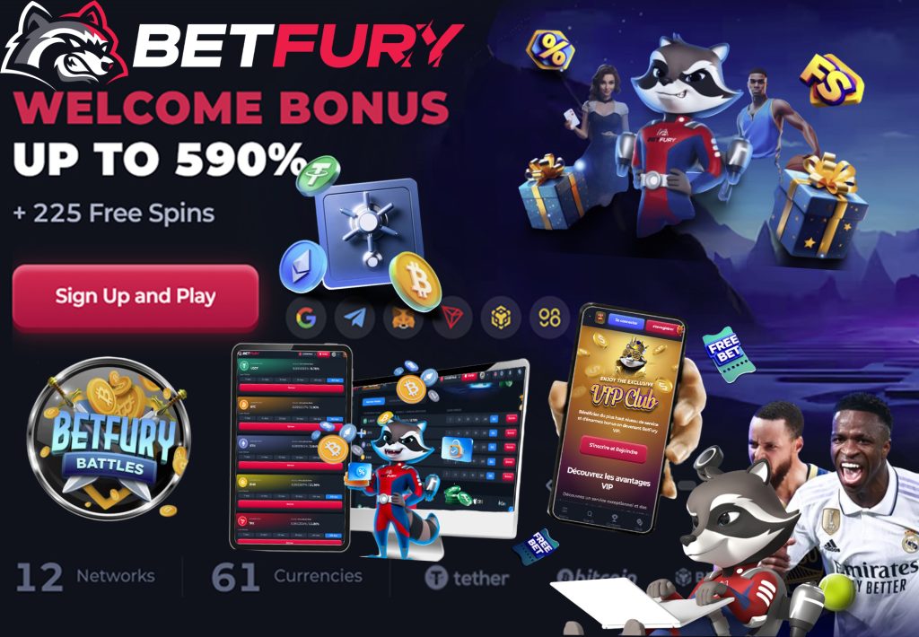Bonus Di Benvenuto E Promozioni Di BetFury Casino