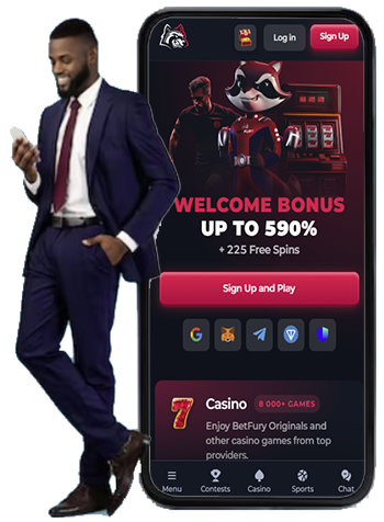 Mobile Gaming su BetFury Casino