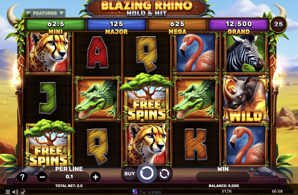 Recensione Di Blazing Rhino Hold 4 Blazing Rhino Hold & Hit