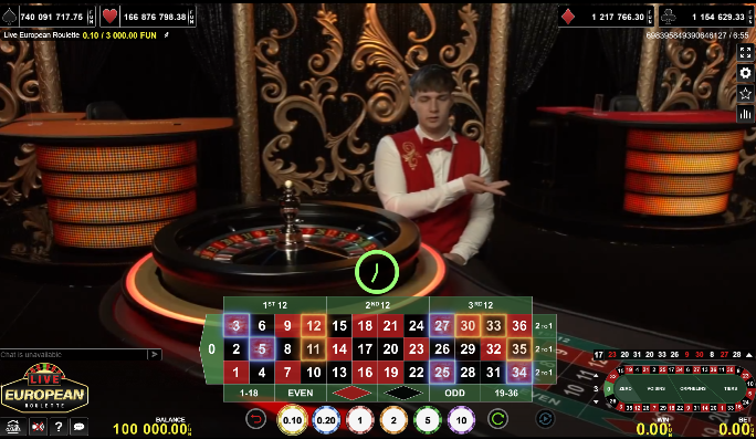 Recensione Di Live European Roulette 4 Live European Roulette